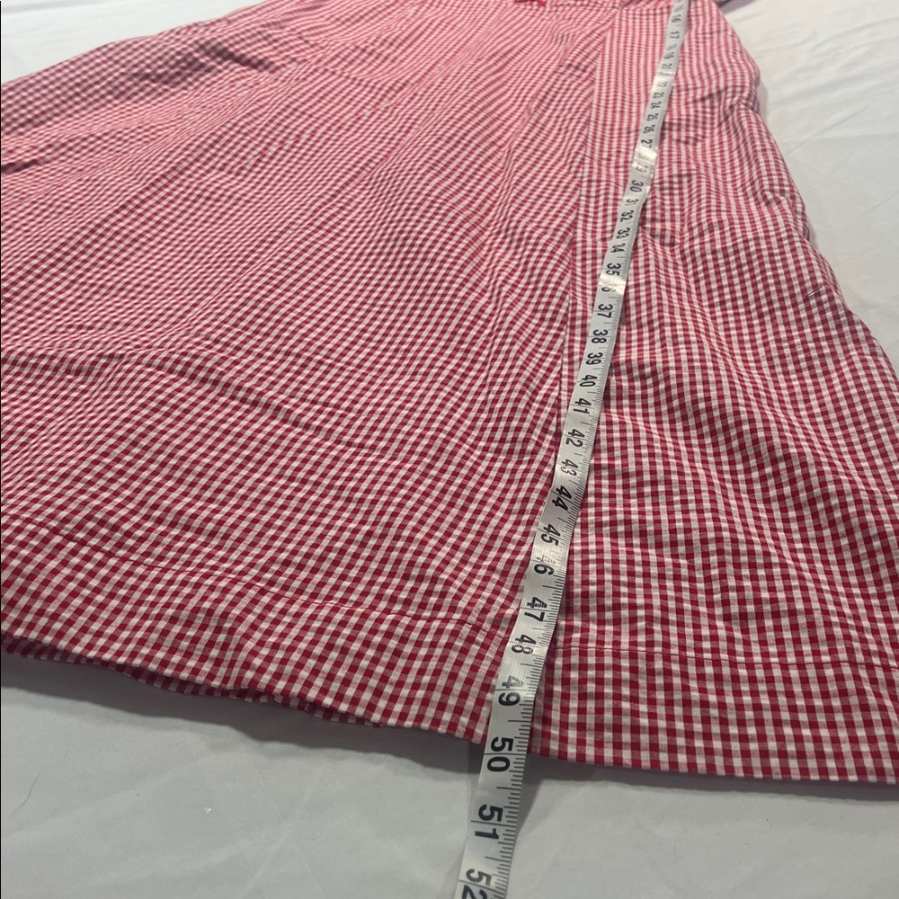 Rachel Zoe midi gingham sun dress size 10 NWT midi fit and flare - Picture 7 of 12